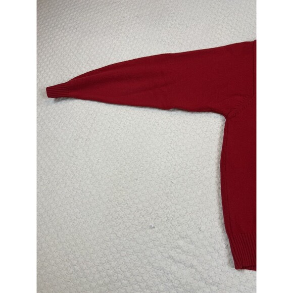 Vintage Pendleton Cardigan 100% Virgin Wool Sweater Preppy | Red | Women's Small - Picture 10 of 14